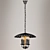 Rustic Metal Pendant Light 3D model small image 3