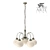 Elegant ARTE Hanging Chandelier 3D model small image 2