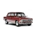 Classic Soviet Car Model: VAZ 2101 3D model small image 1