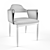 Title: Elegant TR Larzia Chair 3D model small image 3