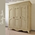 French-made 3-Door Wardrobe & ETERNIA Tiles 3D model small image 1