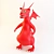  Red Dragon Plush Toy 3D model small image 1