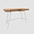 Compact Writing Desk 3D model small image 2
