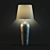 Elegant Farol Table Lamp 3D model small image 1
