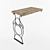 Rustic Charm: Small Table for Restaurants 3D model small image 1