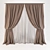 Elegant Drapery for Beautiful Windows 3D model small image 1