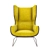 Naughtone Hush Armchair: Sleek and Comfortable 3D model small image 2