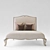 2014 Christopher Guy Sofa - Elegant Rectangular Upholstered Piece 3D model small image 1