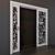 Sleek Slide Mirror Door 3D model small image 2