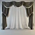 Timeless Elegance: Classic Curtain 3D model small image 1