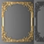 Gleaming Gold Frame 3D model small image 1