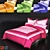4-Piece Bed Linen Set in 4 Colors 3D model small image 1