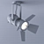 Megalight XFST2D Modern Ceiling Light 3D model small image 2