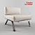 Title: Cassina 512 OMBRA Leather Chair 3D model small image 1