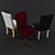Modern Scandinavian Style Chair 3D model small image 3