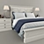 Montpellier Panel Bed: Timeless Elegance with Restoration Hardware 3D model small image 2