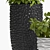 Modern Minimalist Planter Set 3D model small image 2