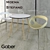 GABER Stefano + Moema: Versatile Italian Chair Set 3D model small image 2