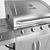 Char-Broil Perfomance T-47D Gas Grill 3D model small image 2