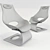 Elevated Serenity: Dream Chair 3D model small image 3