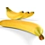 3D Low-Poly Banana Sculpture 3D model small image 1