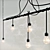 Industrial Loft Chandelier: Modern Elegance 3D model small image 2