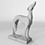 "Friends" Inspired Dog Sculpture 3D model small image 3