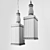 Bottle Chandelier: Choose from 2 Unique Designs 3D model small image 2