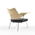 Elegant Robin Day 658 Chair 3D model small image 3