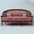 Frida Classic Sofa and Armchair 3D model small image 2