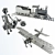 Metal Toy Set 3D model small image 1