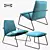 Ikea Villstad – Modern and Comfy! 3D model small image 1