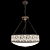 Sagitta Suspension Light: Sleek Design, Dimensional Appeal 3D model small image 1