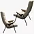 Eleganza Votteler Chair - Timeless Luxury 3D model small image 2