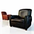 Custom Photo Modeled Armchair 3D model small image 2