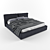 Elegant Elena Bontempi Bed 3D model small image 1