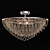 Sparkling Chrome Chandelier by Preciosa 3D model small image 1