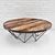 Raffin Coffee Table: Elegant Design, Spacious & Stylish 3D model small image 1