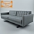 Kennedee JR Double Sofa 3D model small image 1