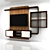 Customizable TV Entertainment Unit 3D model small image 1