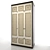 Elegant Custom-made Wardrobe 3D model small image 1