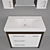 Ravenna 90 Bathroom Furniture Set 3D model small image 2