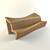 Parametric Bench: Modern Design 3D model small image 1