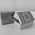 Eternal Elegance: Vintage Casket 3D model small image 3