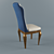 Elegant Clarissa Chair by GIUSTI PORTOS 3D model small image 2