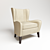 Dantone Paradiso Armchair: Unparalleled Comfort 3D model small image 3