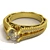 Golden Shine Ring 3D model small image 2