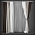 Modern Style Curtains 3D model small image 1