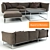 Royal Botania Sofa Set 3D model small image 1