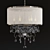 Classic Single-Bulb Chandelier 3D model small image 1